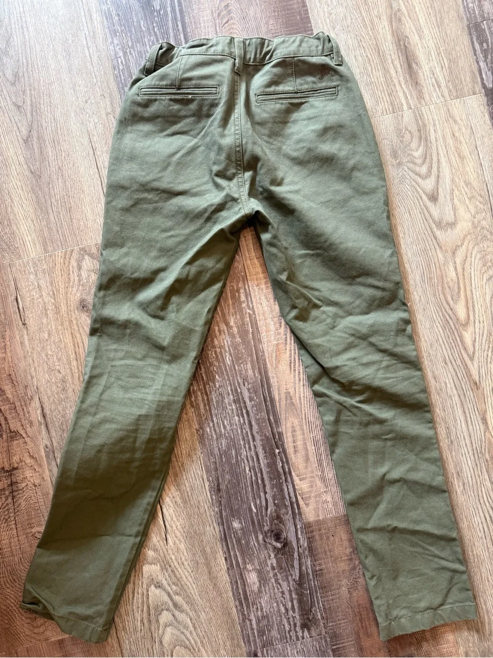 Boys Jonnie B Olive Green Casual Pants
